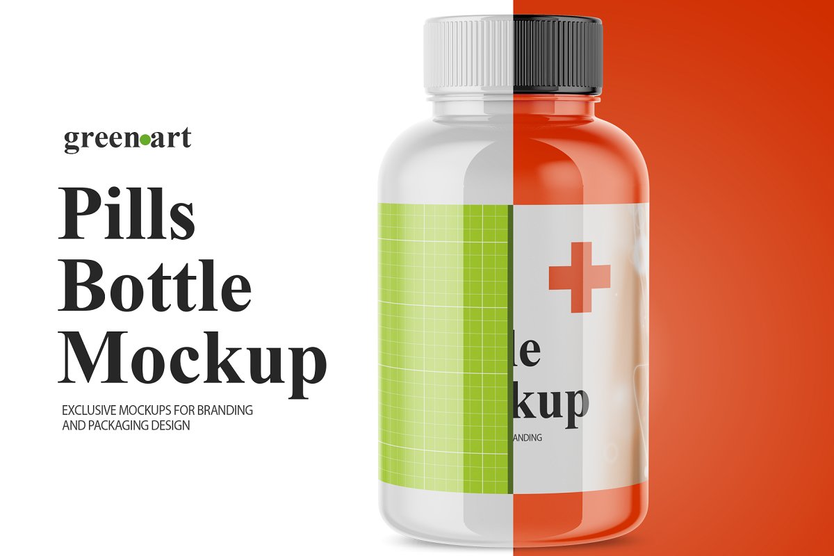 Pill bottle mockups that can be used for the front label of the bottles showcasing the brand packaging designs with 10 downloadable psd . 210 Best Pills Bottle Mockup Templates Free Premium