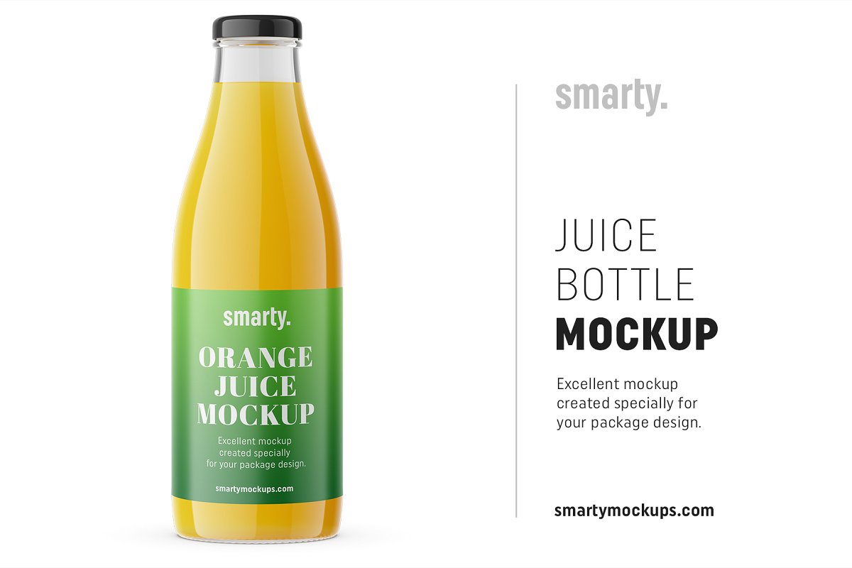 The mockup is in psd . 300 Best Juice Bottle Mockup Templates Graphic Design Resources