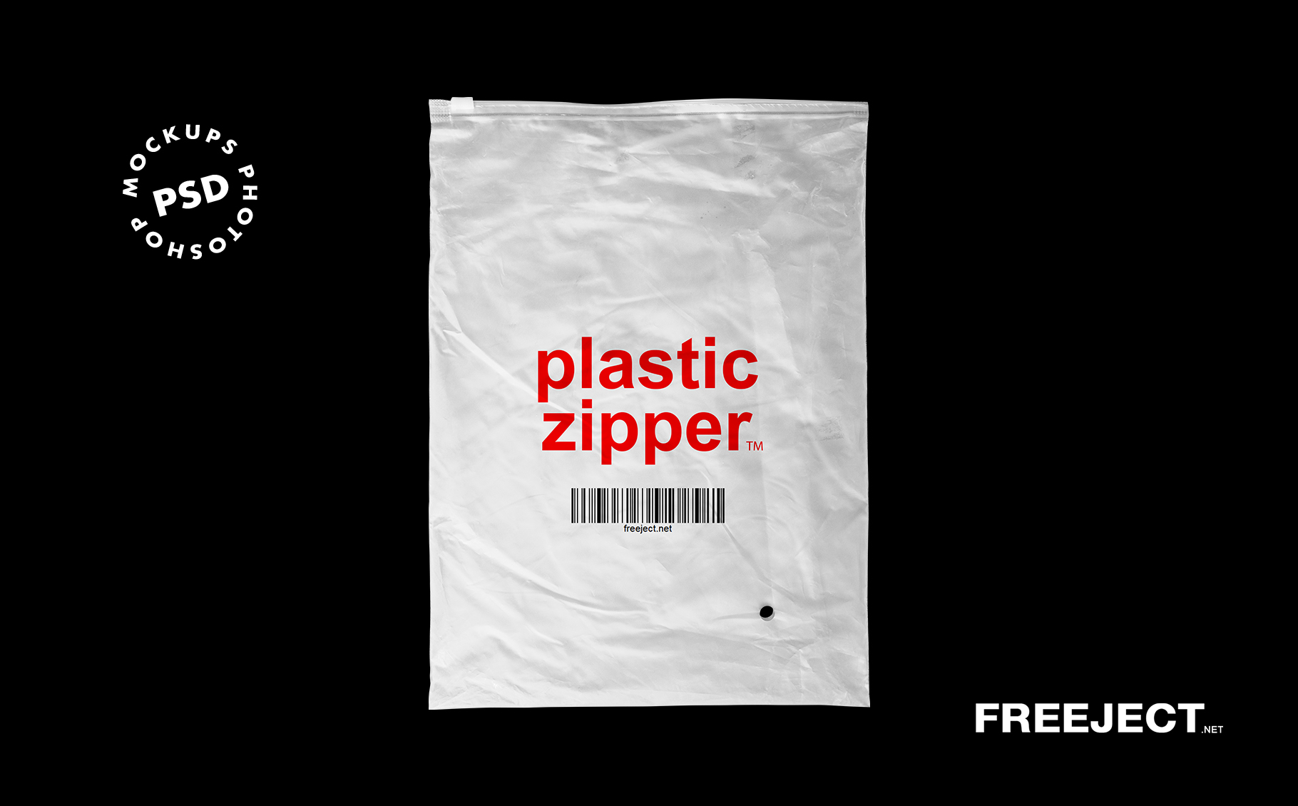 Use smart object option to change the . 3 Plastic Zipper Bag Mockups Free Psd File
