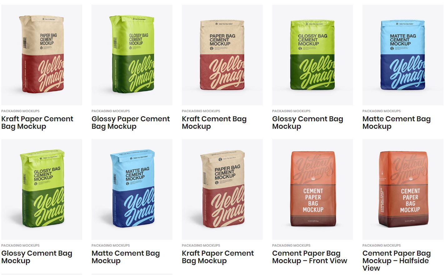 Free photoshop actions, lightroom presets, social psd templates, mockups, stocks, vectors. 4887 Cement Packaging Cement Bag Mockup Zip File Download Psd Mockups Design