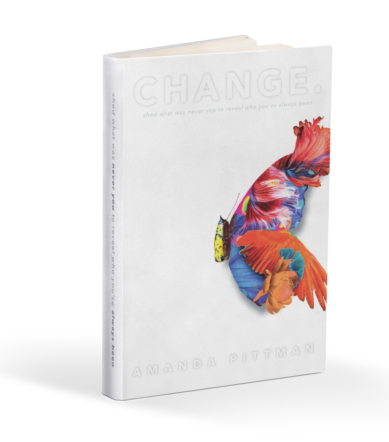 It also should communicate what the book is about, so your ideal reader picks it up. Change Book Amanda Pittman Amanda Pittman