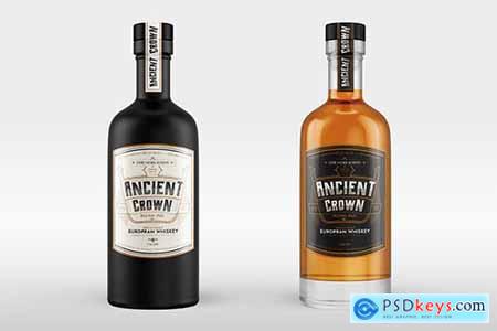 35+ Download Whisky Bottle Mockup Free PSD