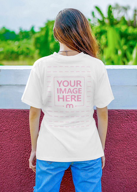 14+ Download T Shirt Mockup Back Side PSD