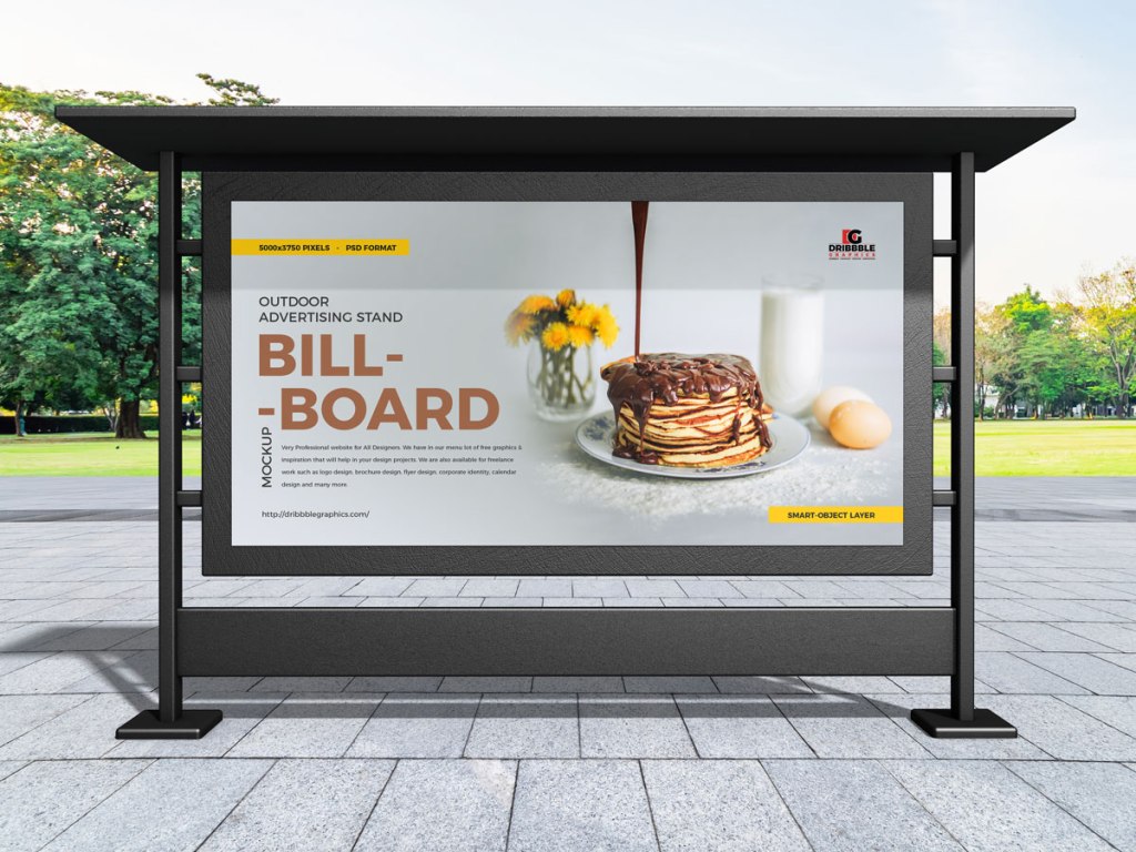 49+ Download Billboard Mockup Psd Free&nbsp;PSD