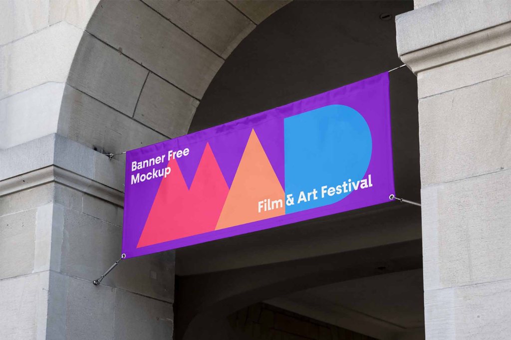 17+ Download Banner Design Mockup Free&nbsp;PSD