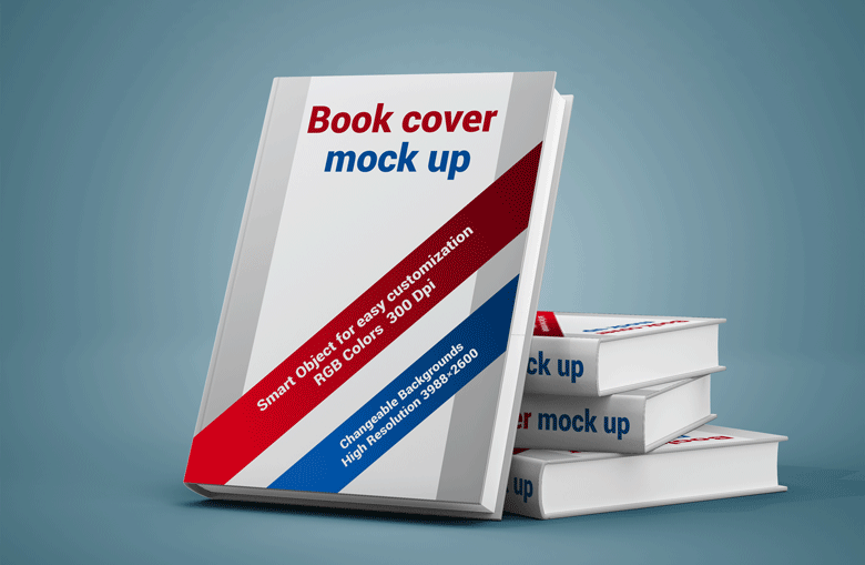26+ Download Book Cover Mockup Psd Free PSD