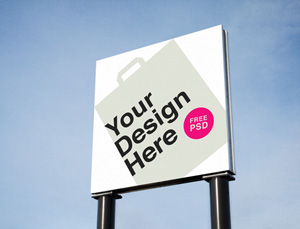 13+ Download Outdoor Advertising Mockup Free PSD