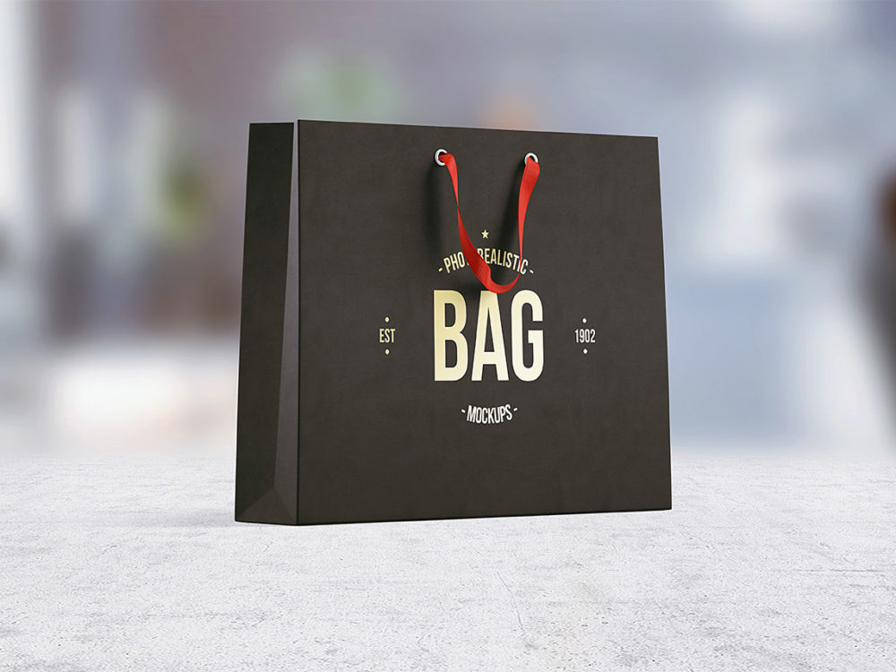46+ Download Shopping Bag Mockup Free Psd&nbsp;PSD