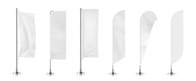 43+ Download Flag Banner Mockup Free&nbsp;PSD