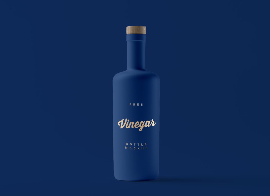 26+ Download Vinegar Bottle Mockup Free PSD