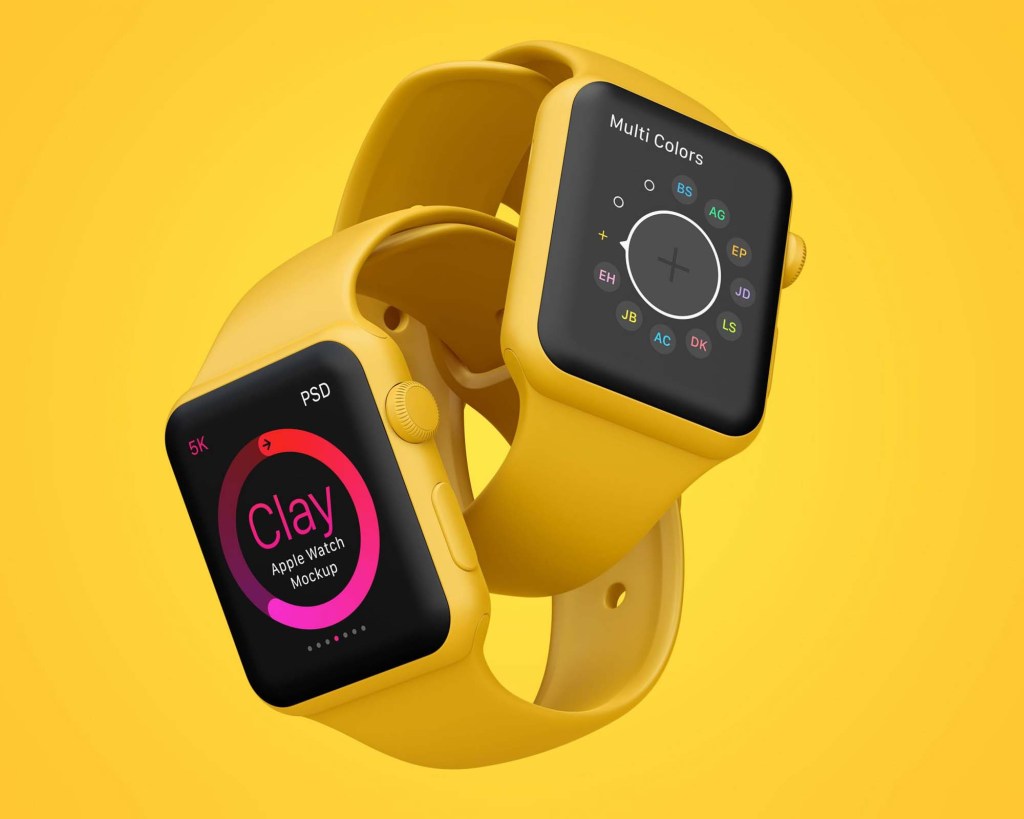 44+ Download Apple Watch Mockup Free&nbsp;PSD