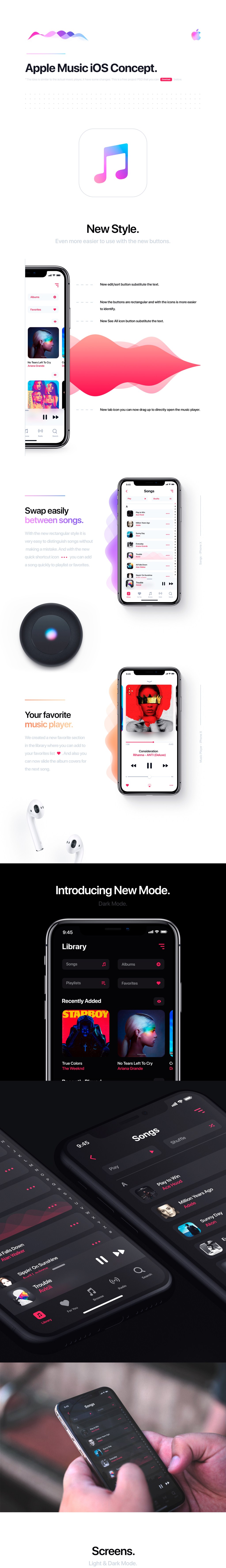 24+ Download Apple Music Mockup Psd PSD