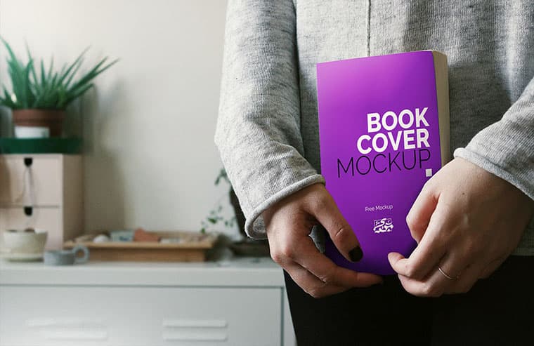 50+ Download Book Cover Psd Mockup Free&nbsp;PSD