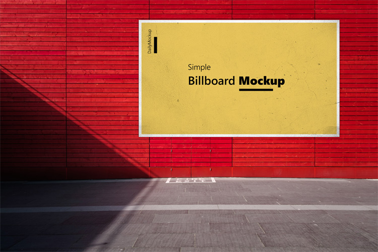 26+ Download Urban Billboard Mockup Free PSD