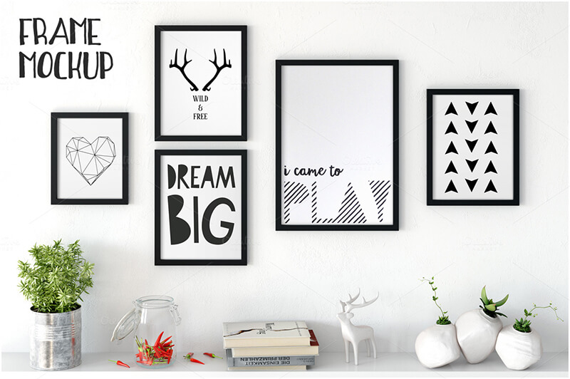 50+ Download Art Mockups Free Mockup&nbsp;PSD