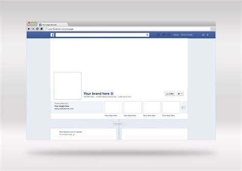 48+ Download Facebook Page Mockup Psd Free&nbsp;PSD