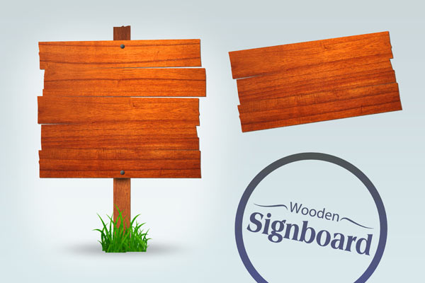 44+ Download Wooden Board Mockup Free PSD