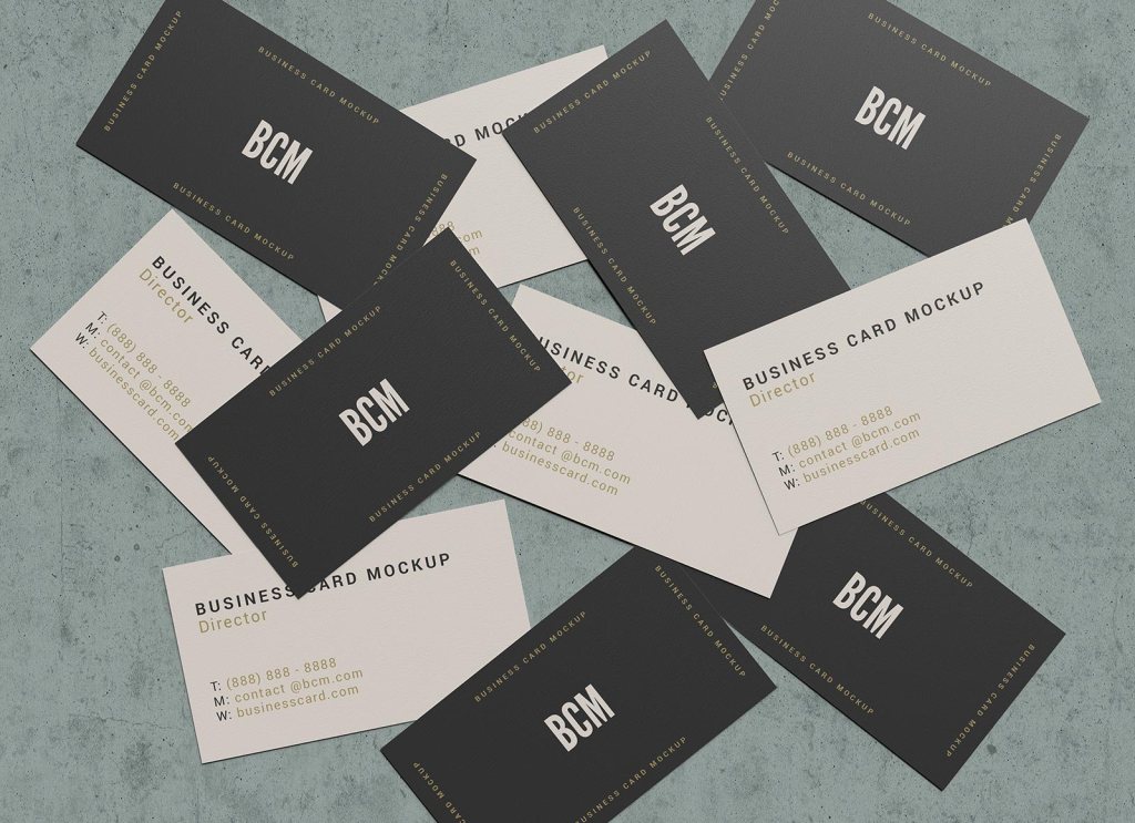 40+ Download Business Card Mockup Free Online&nbsp;PSD
