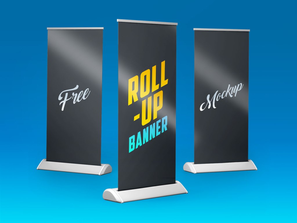 43+ Download Horizontal Banner Mockup Psd Free&nbsp;PSD